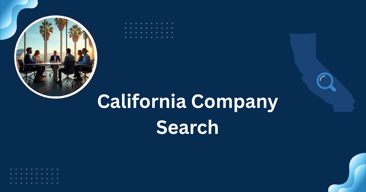 California-Company-Search